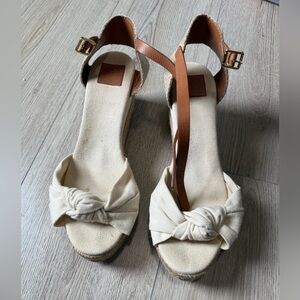 Tory Burch wedges. Size 8.5